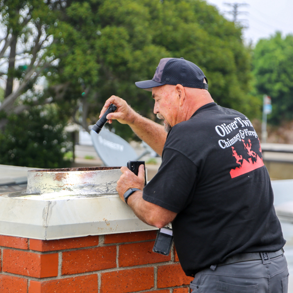 chimney inspection in Lake Forest CA