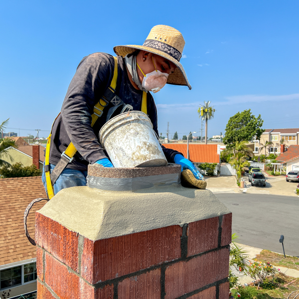 chimney crown repair in Mission Viejo CA