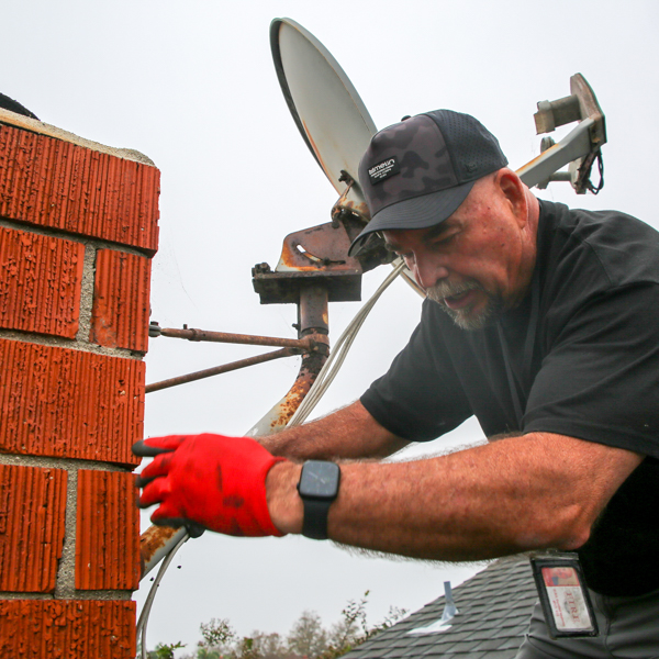 Level One Chimney Inspection in Rolling Hills CA